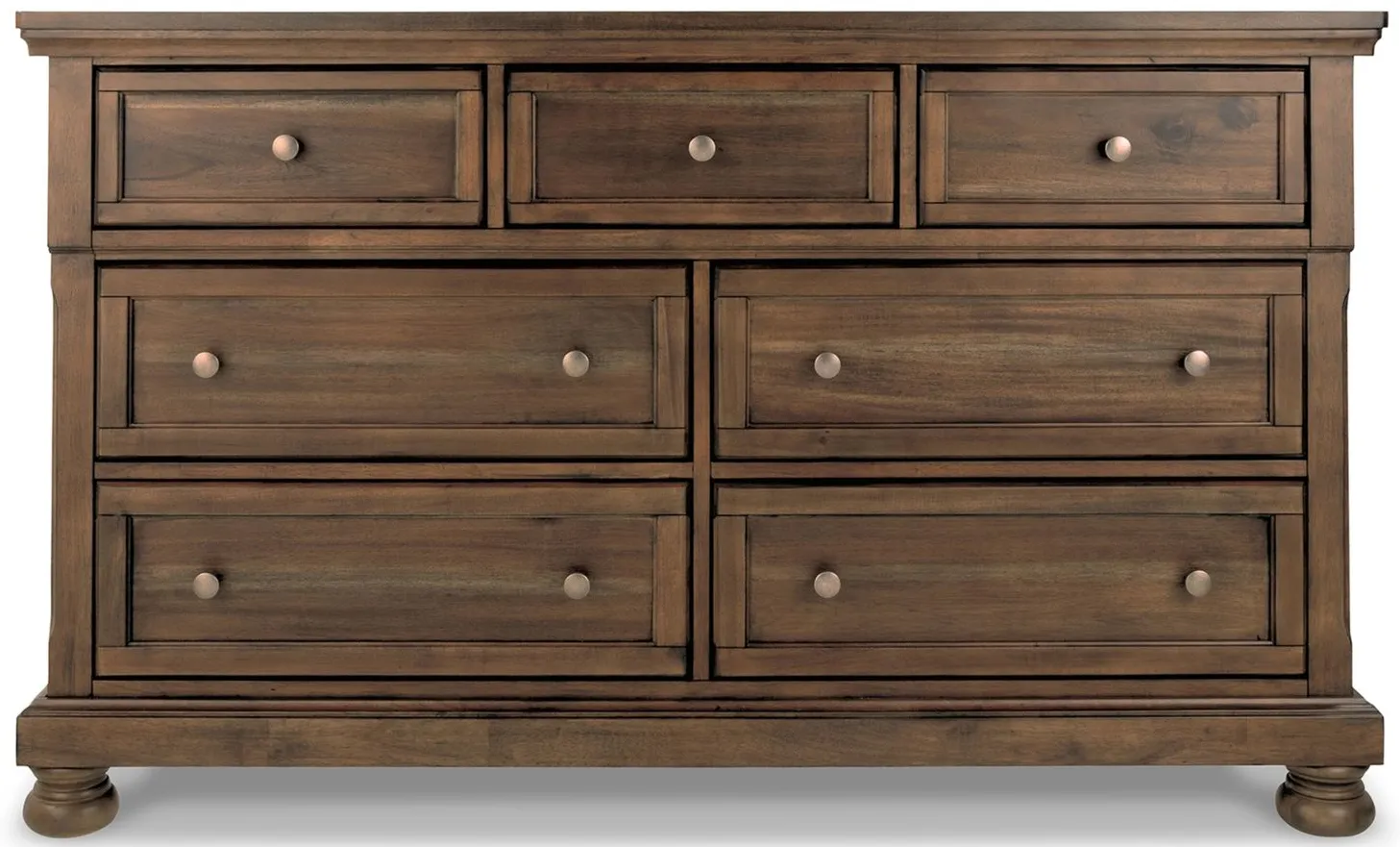 Flynnter Dresser in Medium Brown by Ashley Furniture