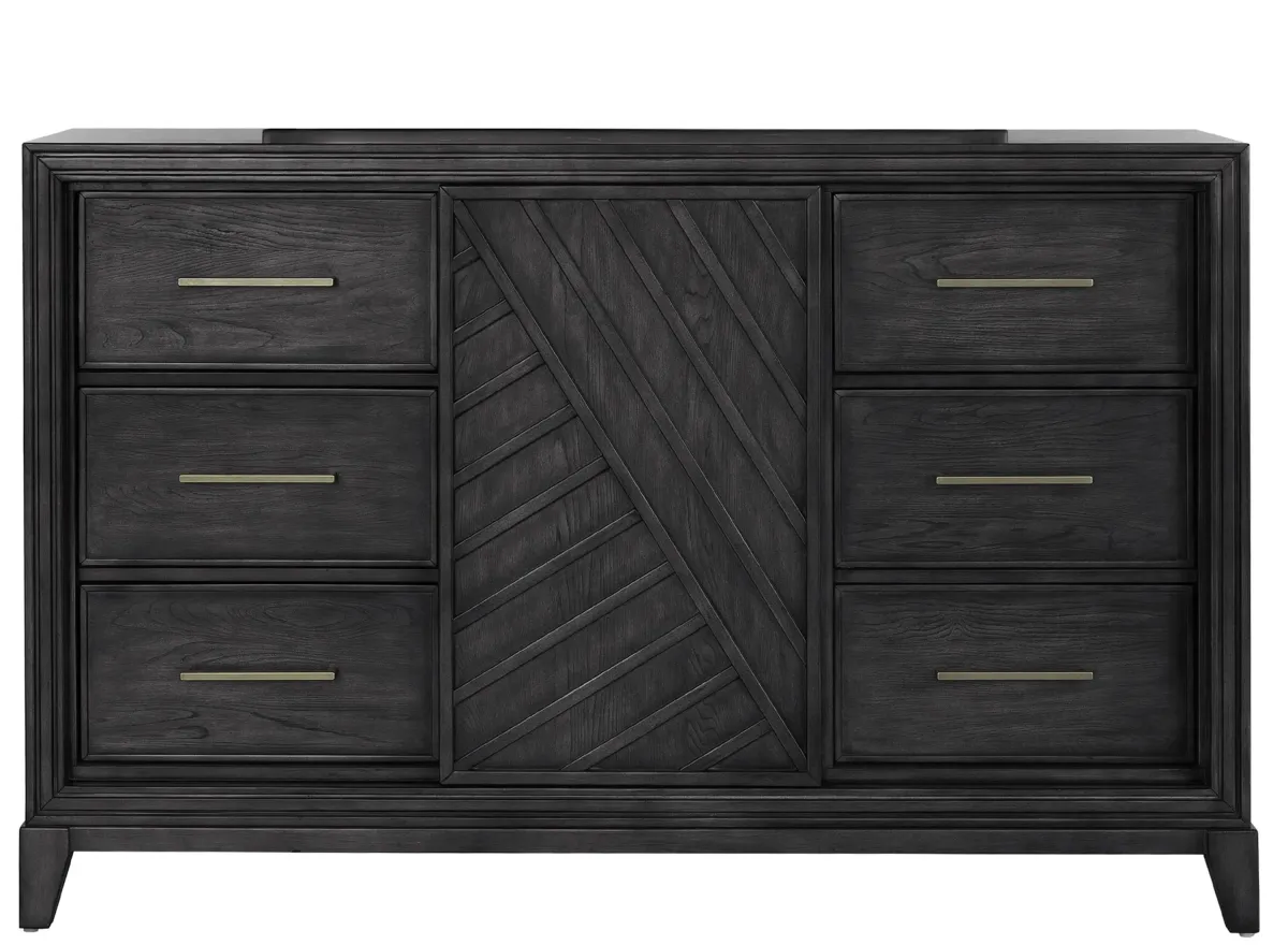 Lenox Dresser in Gray by Samuel Lawrence