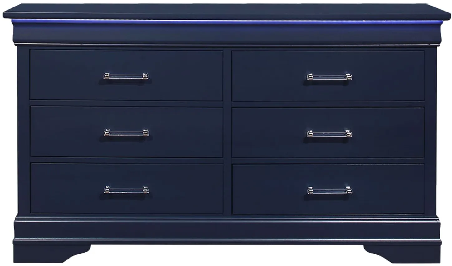 Charlie Dresser in Blue by Global Furniture Furniture USA