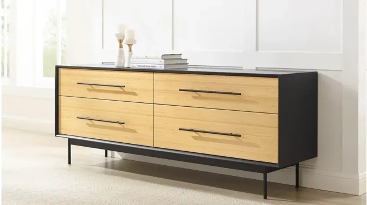 Santa Cruz Double Dresser in Wheat by Greenington