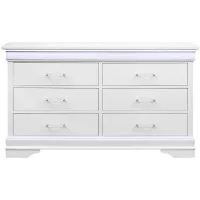 Charlie Dresser in White by Global Furniture Furniture USA
