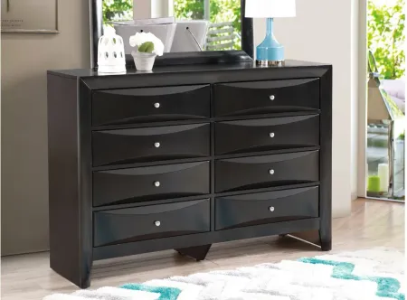 Marilla Bedroom Dresser in Black by Glory Furniture