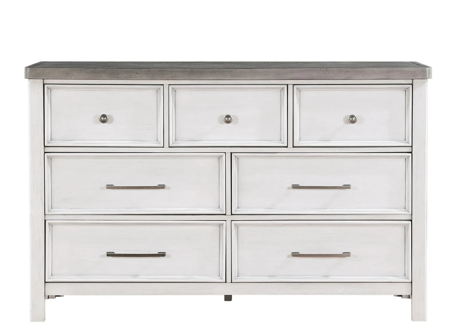 Chesky Dresser in White;Gray by Bellanest