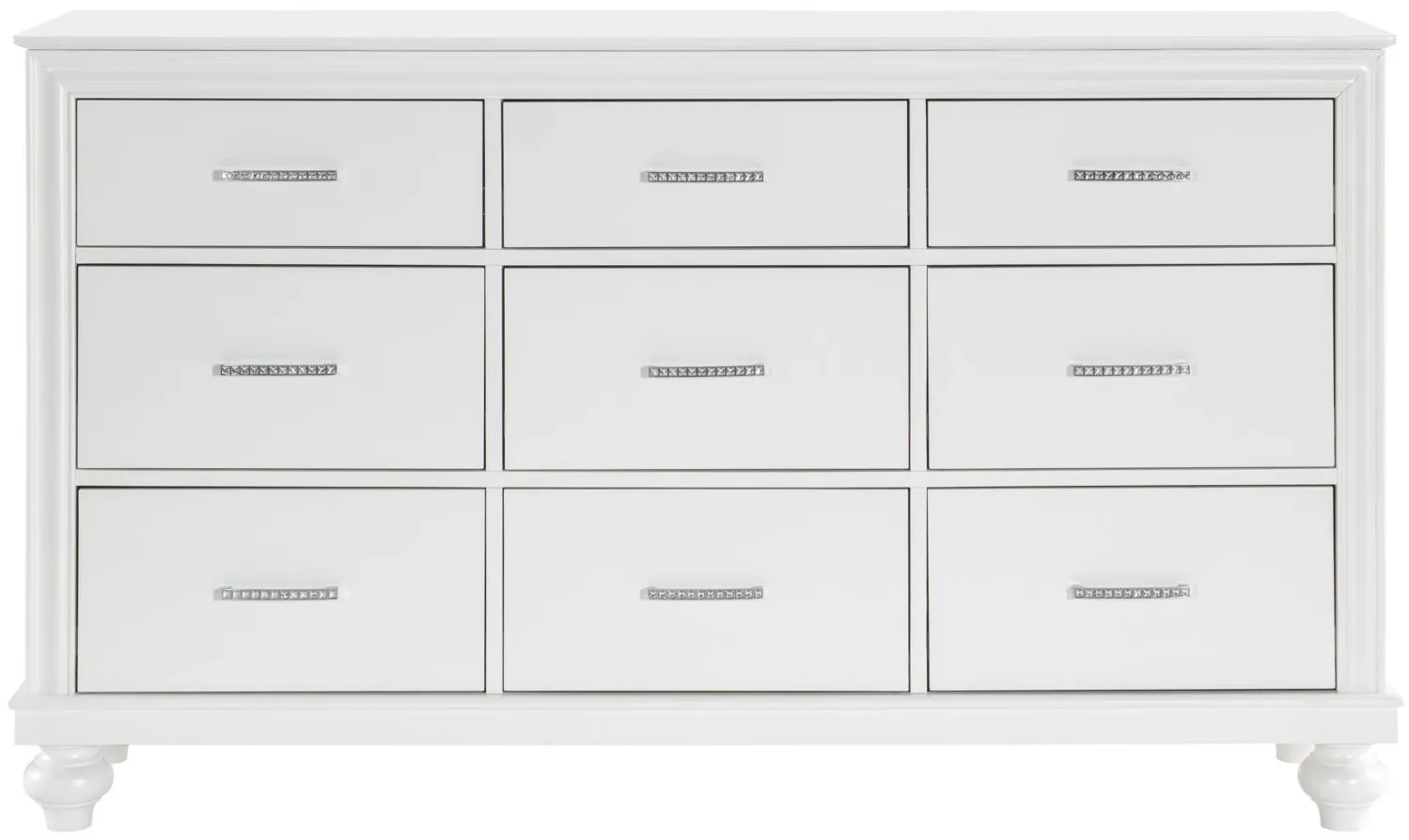 Aveline Dresser in White by Homelegance