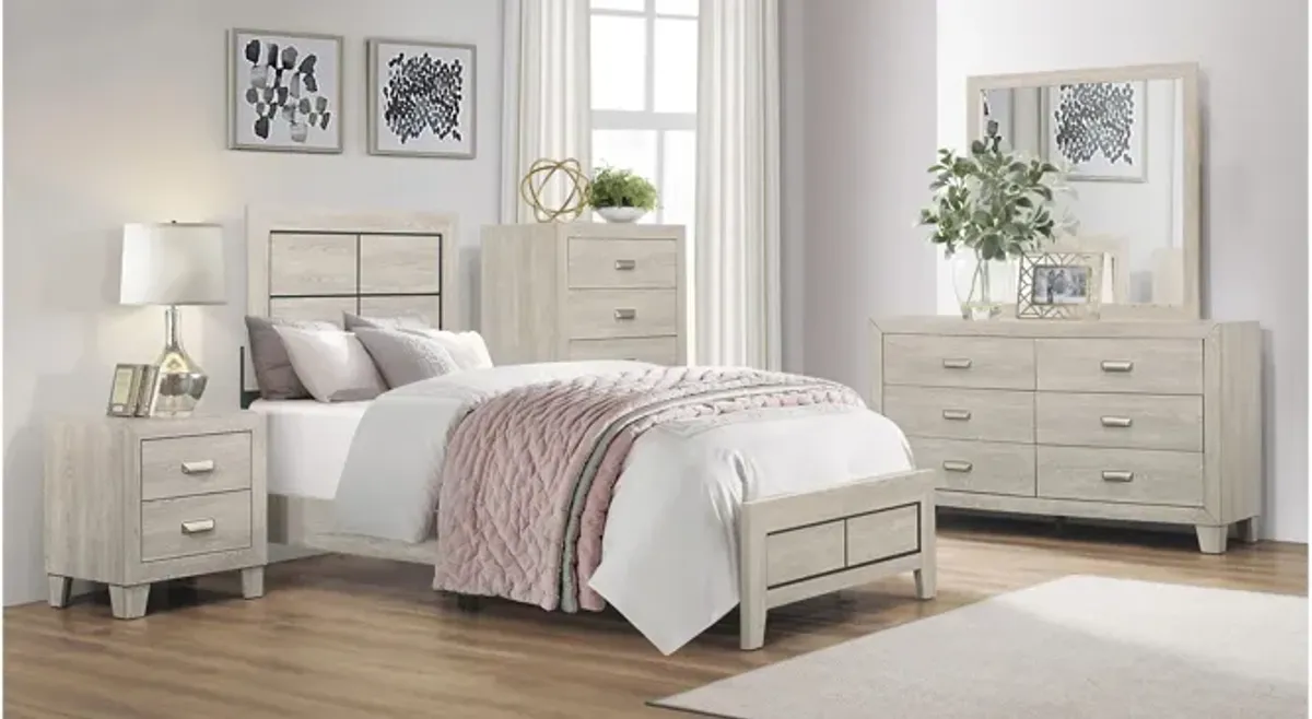 Loudon 6 Drawer Dresser With Mirror