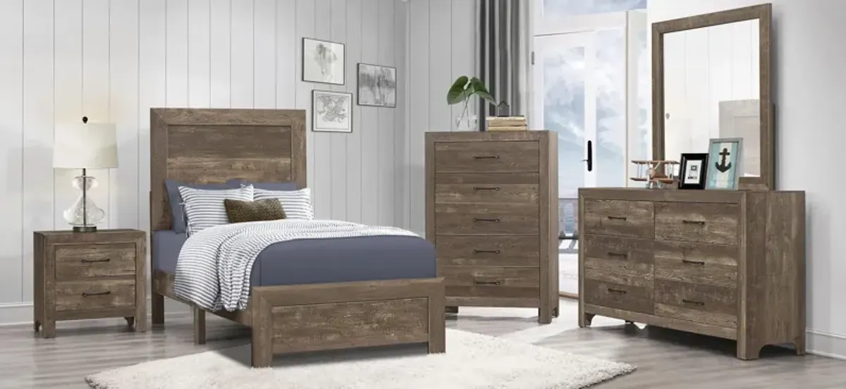 Bijou 6-Drawer Bedroom Dresser