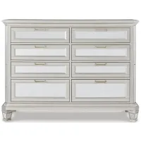 Lindenfield Dresser in Silver by Ashley Furniture