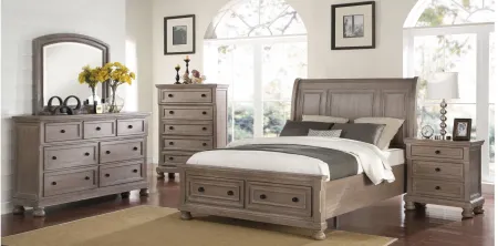Allegra Bedroom Dresser in Pewter by New Classic Home Furnishings