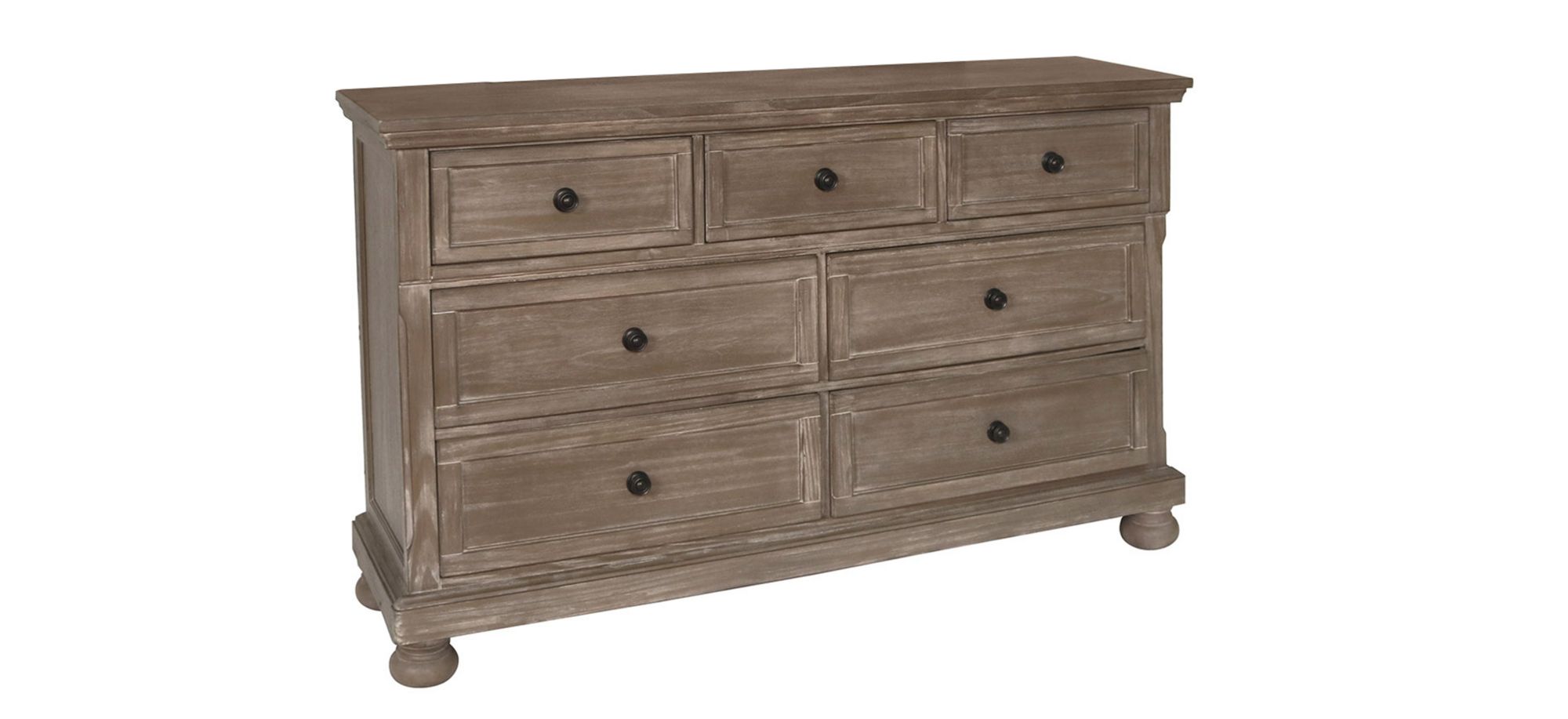 Allegra Bedroom Dresser in Pewter by New Classic Home Furnishings