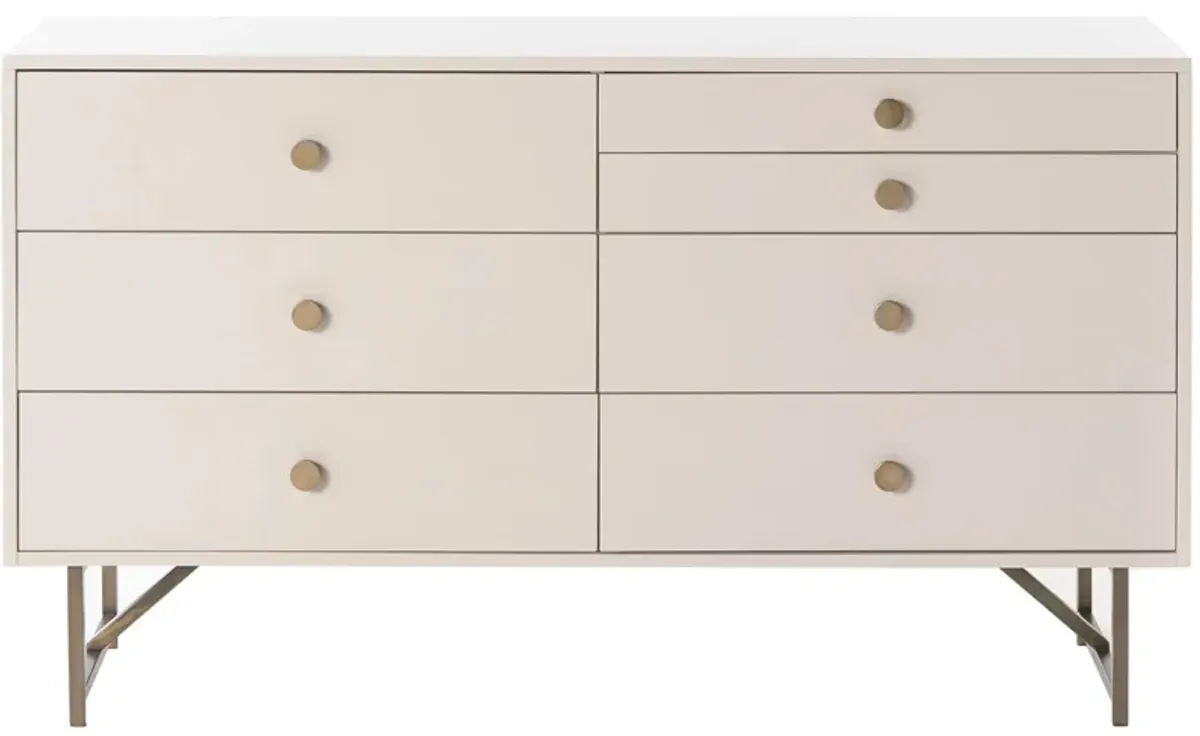 Belfast 7-Drawer Dresser in Matte Alabaster by Four Hands