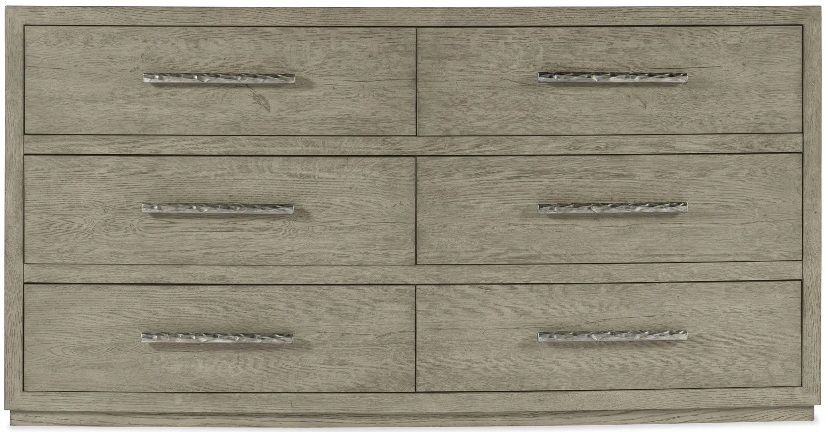 Linville Falls Six Drawer Dresser in Mink by Hooker Furniture