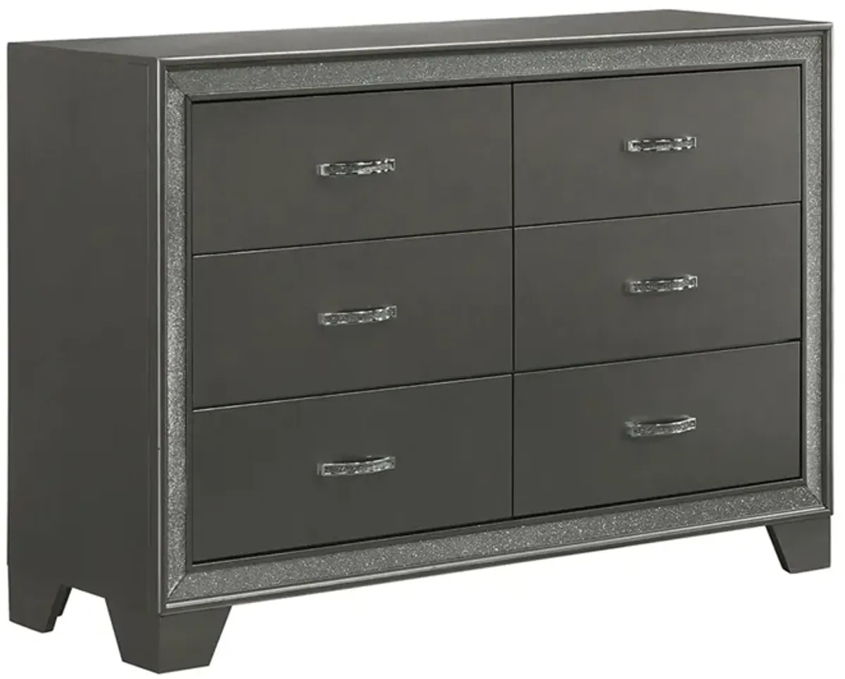 Kaia Dresser in Mocha Silver by Crown Mark