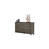 Solace Bedroom Dresser in Antique gray and dark brown by Homelegance