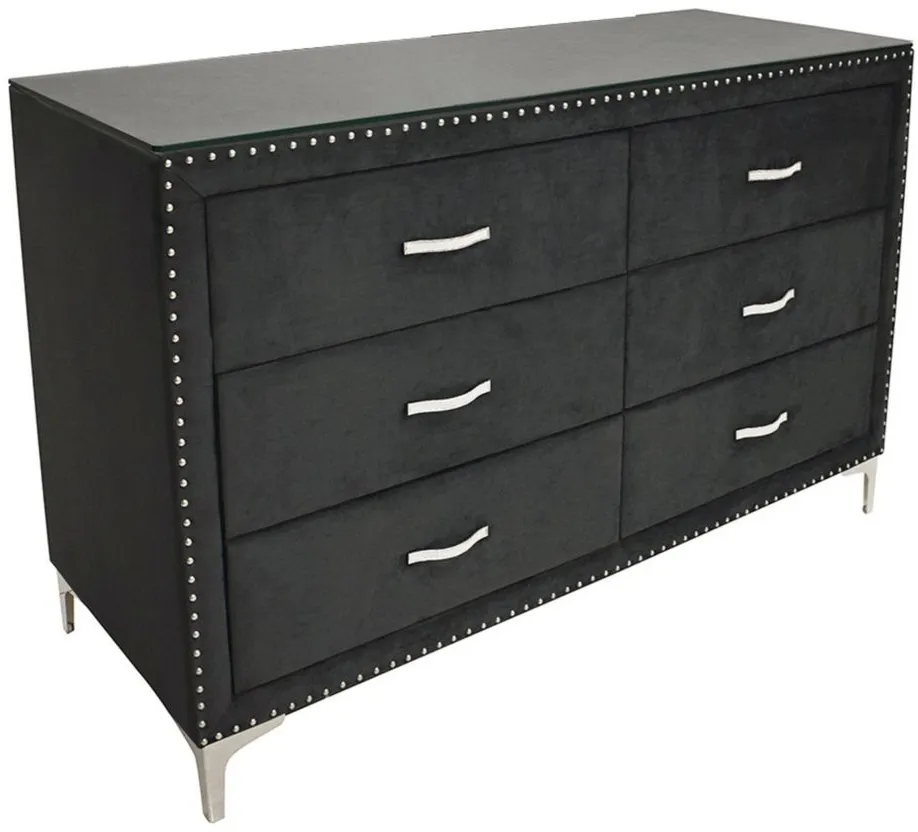 Lucinda Dresser in Black 2882 by Crown Mark