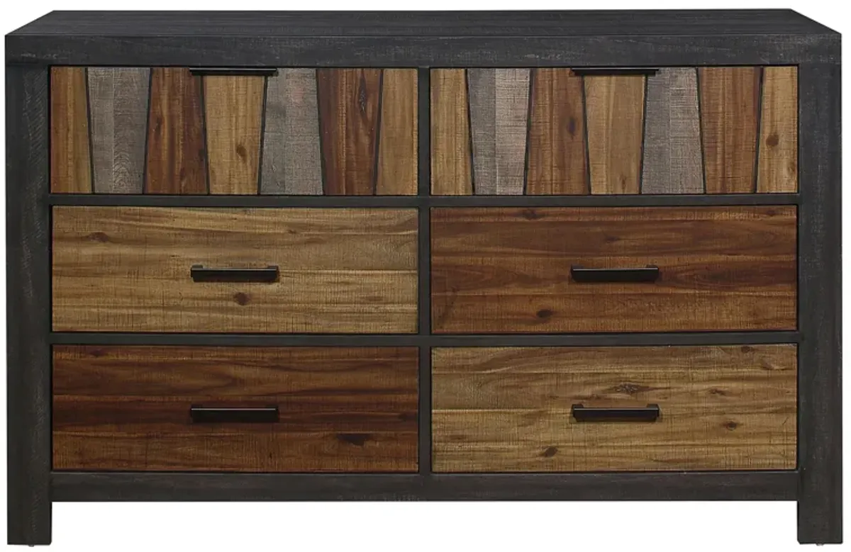 Wrangell Dresser in Multi-Tone by Homelegance