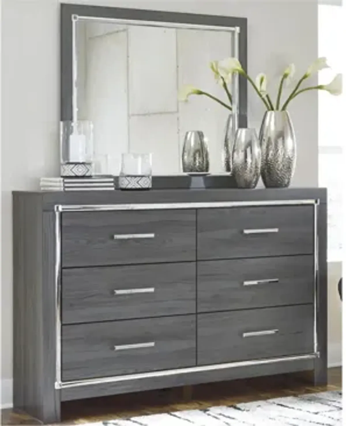 Lodanna Dresser and Mirror