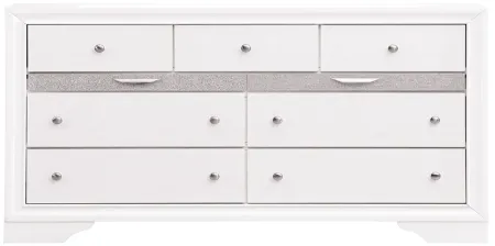 Madrid Dresser in White by Glory Furniture