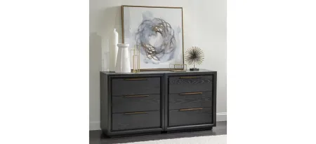 Avery Bunching Dresser in Black by Legacy Classic Furniture