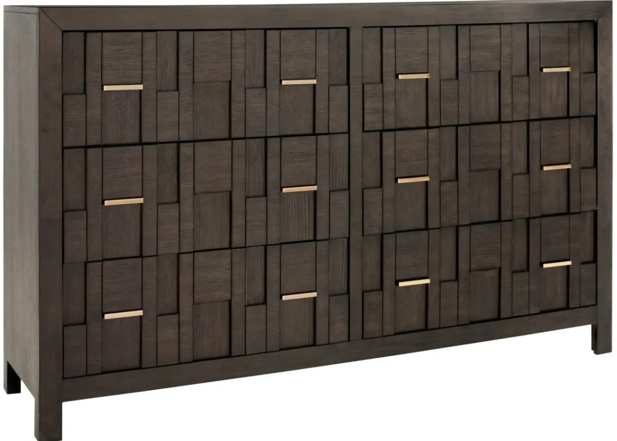 Maya Dresser in Brown by Davis Intl.