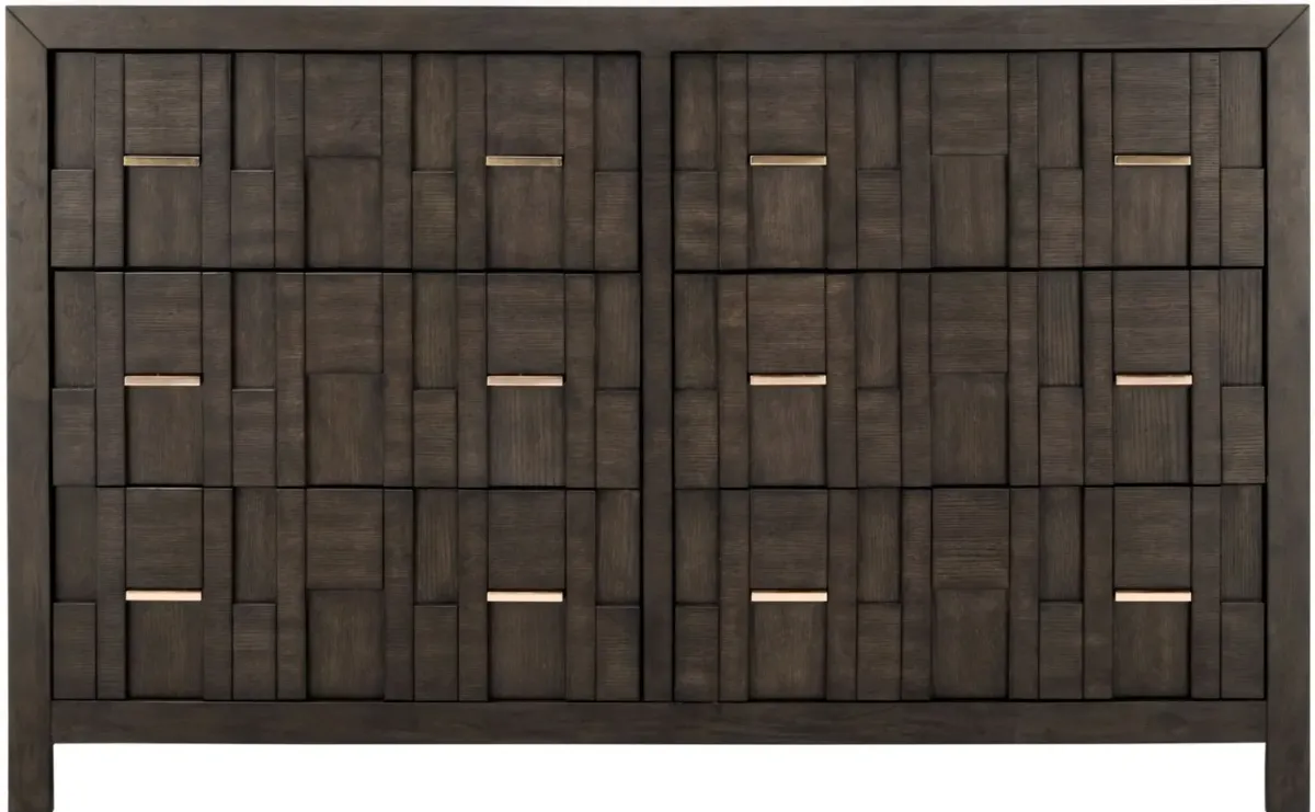 Maya Dresser in Brown by Davis Intl.