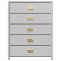 Monarch Hill Haven Kids’ Dresser by Little Seeds in Dove Gray by DOREL HOME FURNISHINGS