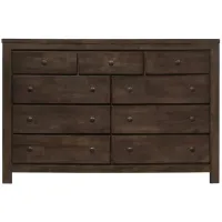 Ashton Hills Dresser in ash brown by Emerald Home Furnishings