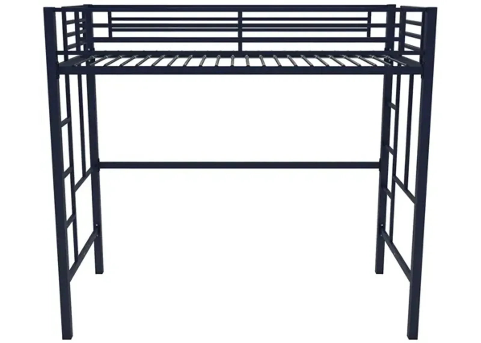 Brittain Twin Metal Bed in Navy by DOREL HOME FURNISHINGS