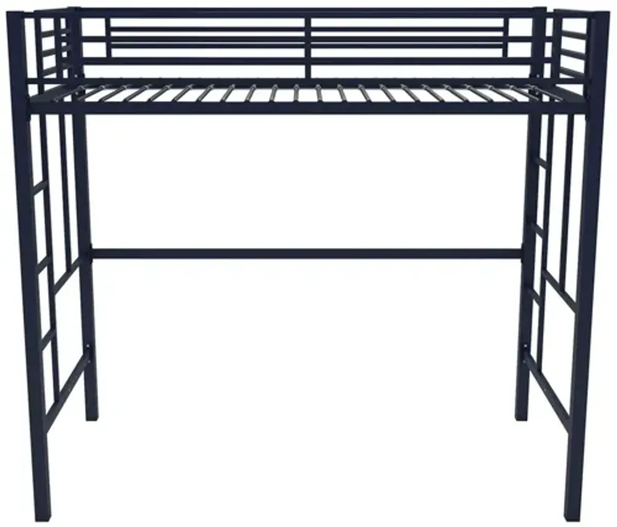 Brittain Twin Metal Bed in Navy by DOREL HOME FURNISHINGS