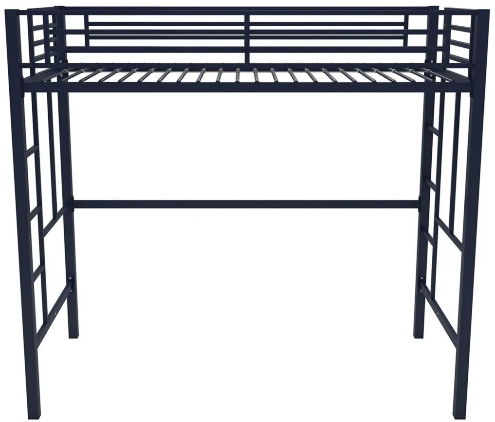Brittain Twin Metal Bed in Navy by DOREL HOME FURNISHINGS