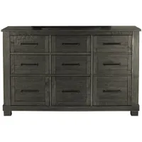 Sun Valley Bedroom Dresser in Charcoal by A-America