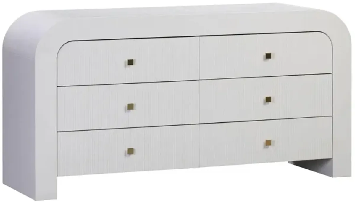 Hump 6 Drawer Dresser