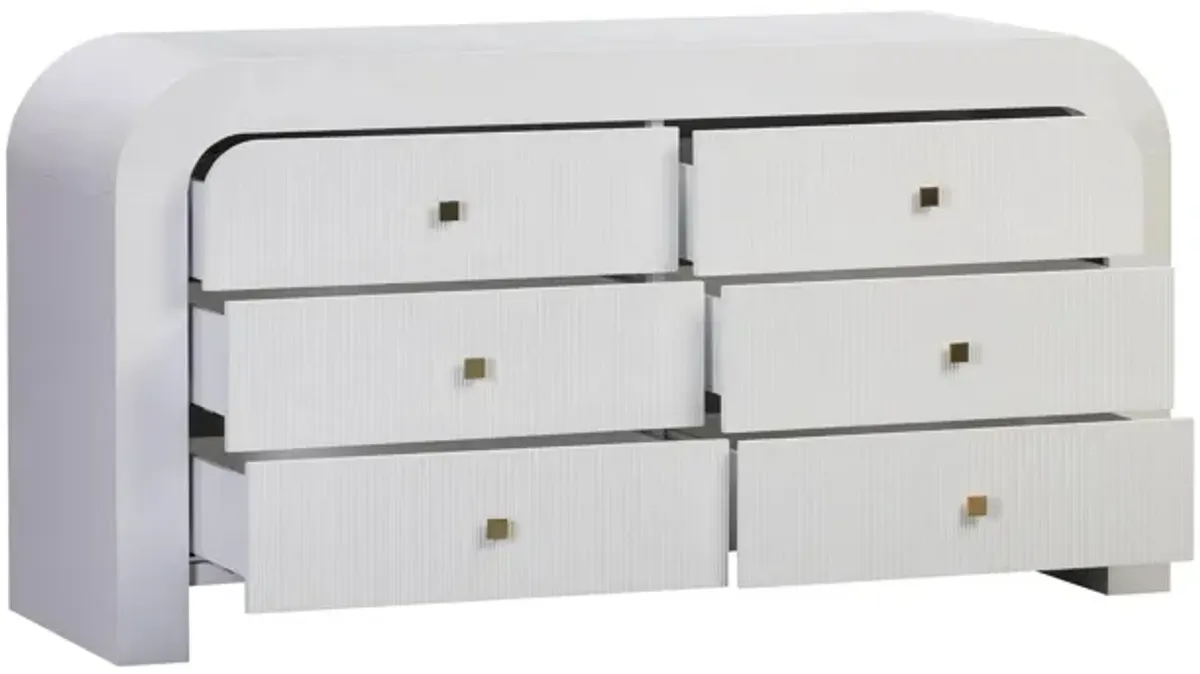 Hump 6 Drawer Dresser