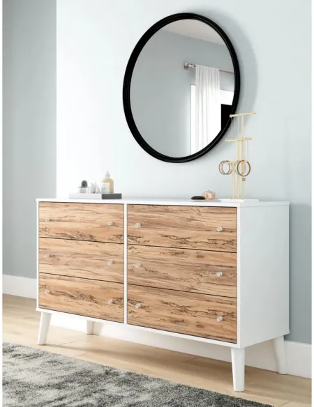Piperton Dresser in Brown/White by Ashley Express