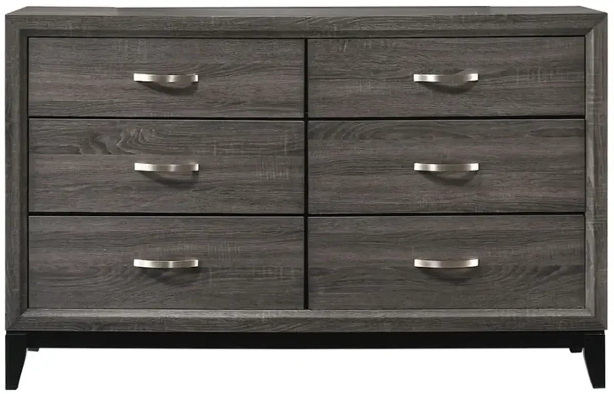 Akerson Bedroom Dresser in Dark Gray by Crown Mark