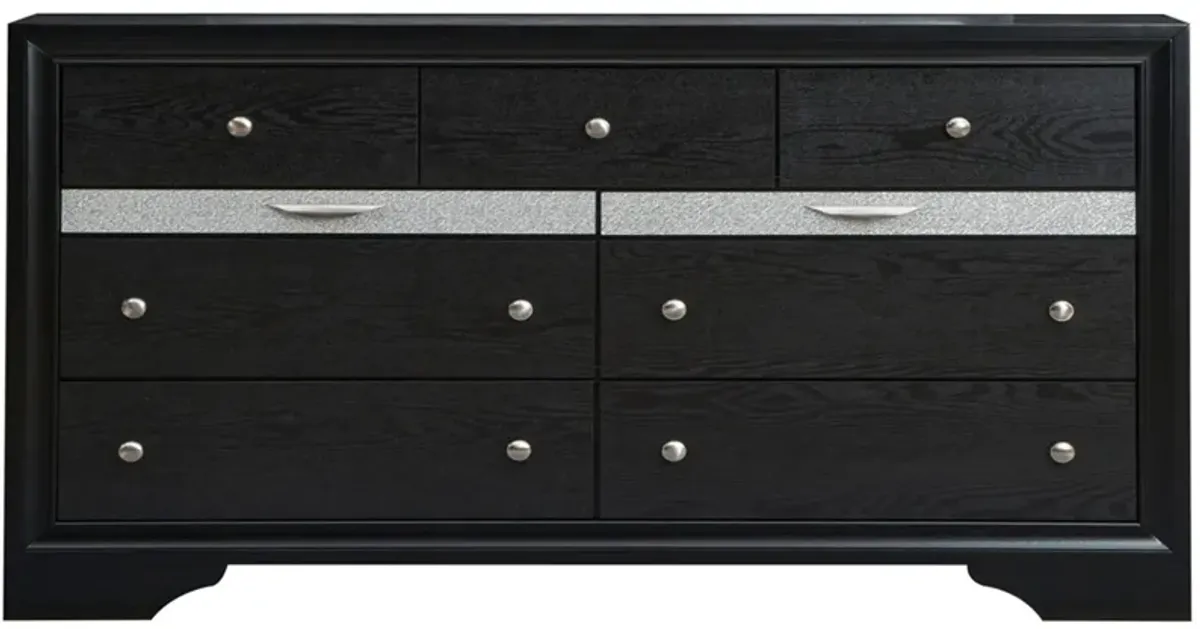 Madrid Dresser in Black by Glory Furniture