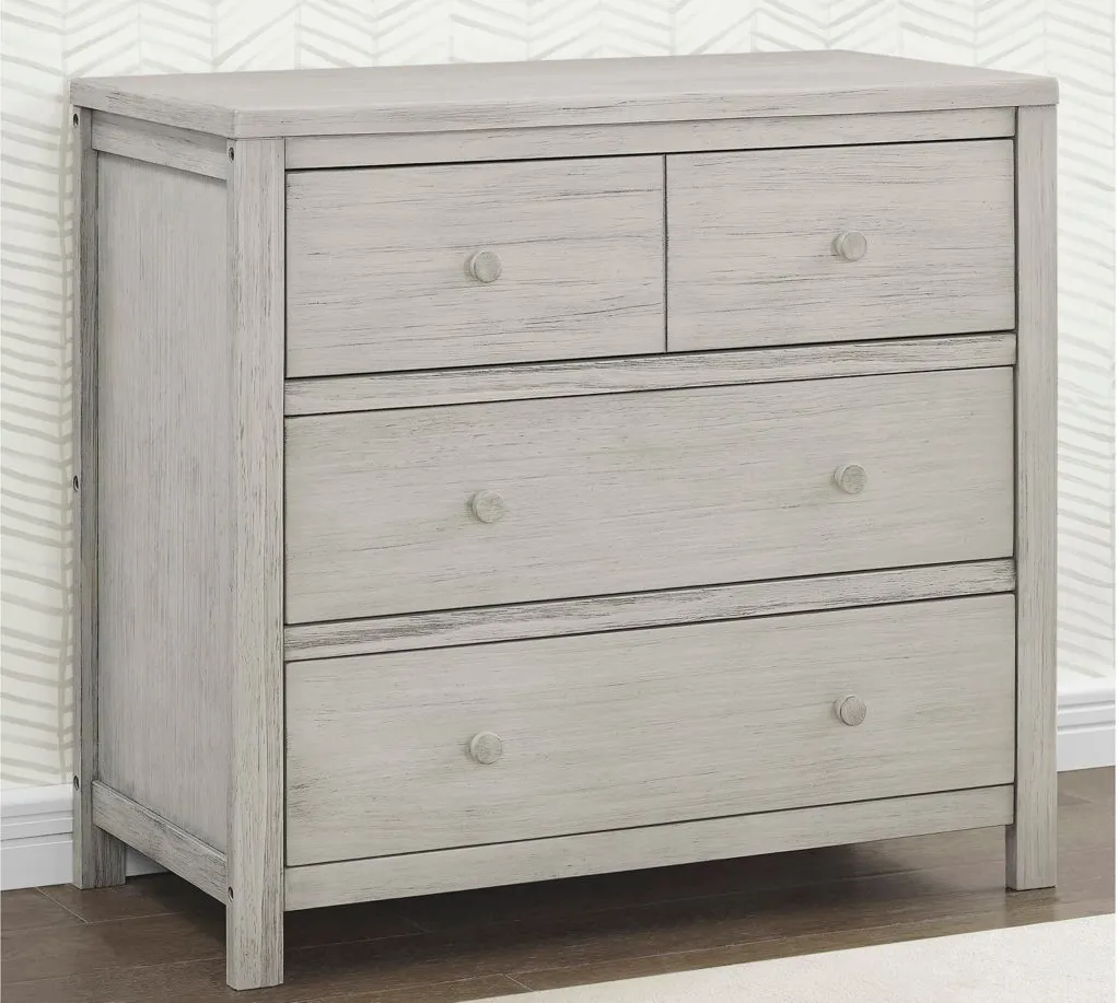 Cambridge Dresser By Delta Children in Rustic Mist by Delta Children