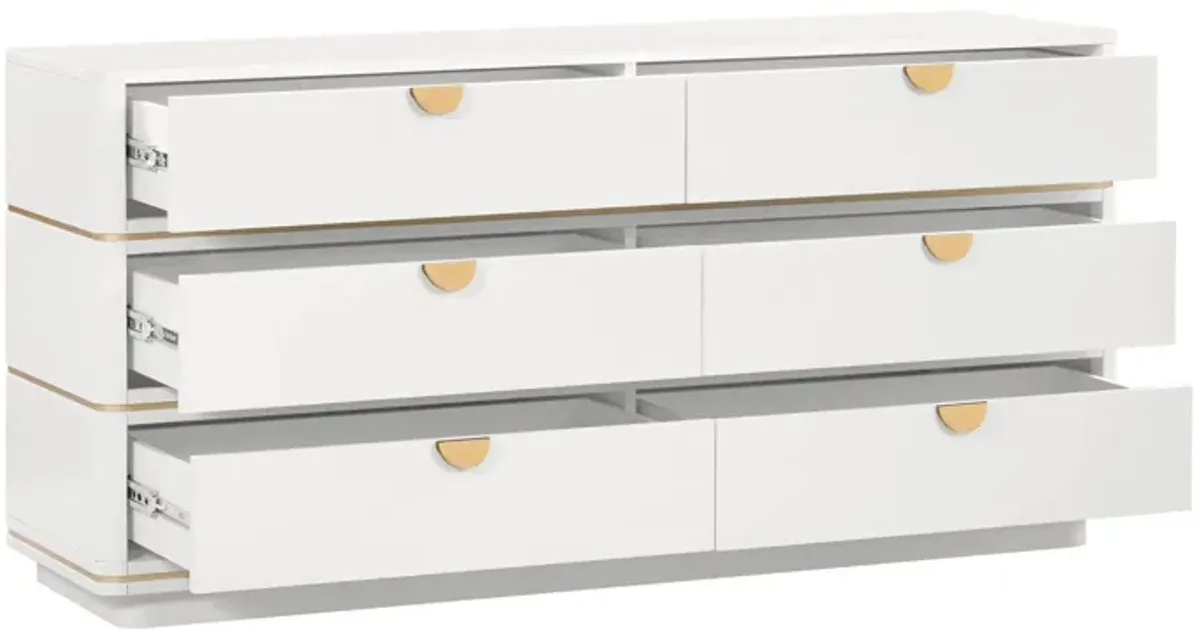 Julieta 6 Drawer Dresser