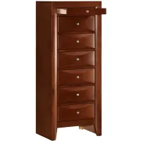 Marilla Lingerie Chest in Cherry by Glory Furniture