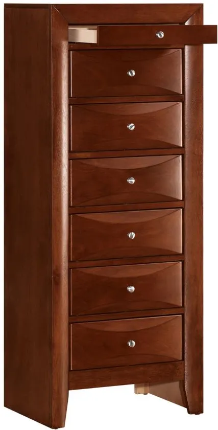 Marilla Lingerie Chest in Cherry by Glory Furniture