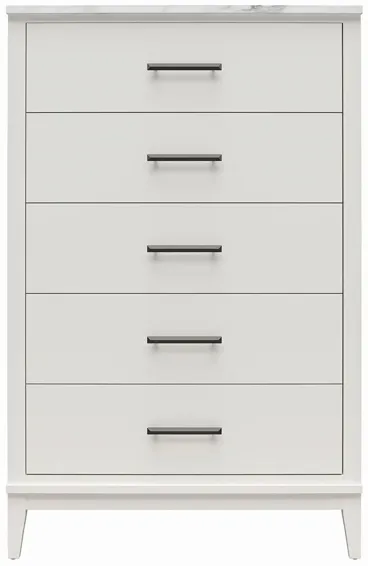 Lynnhaven Tall Dresser by Ameriwood Home in White by DOREL HOME FURNISHINGS