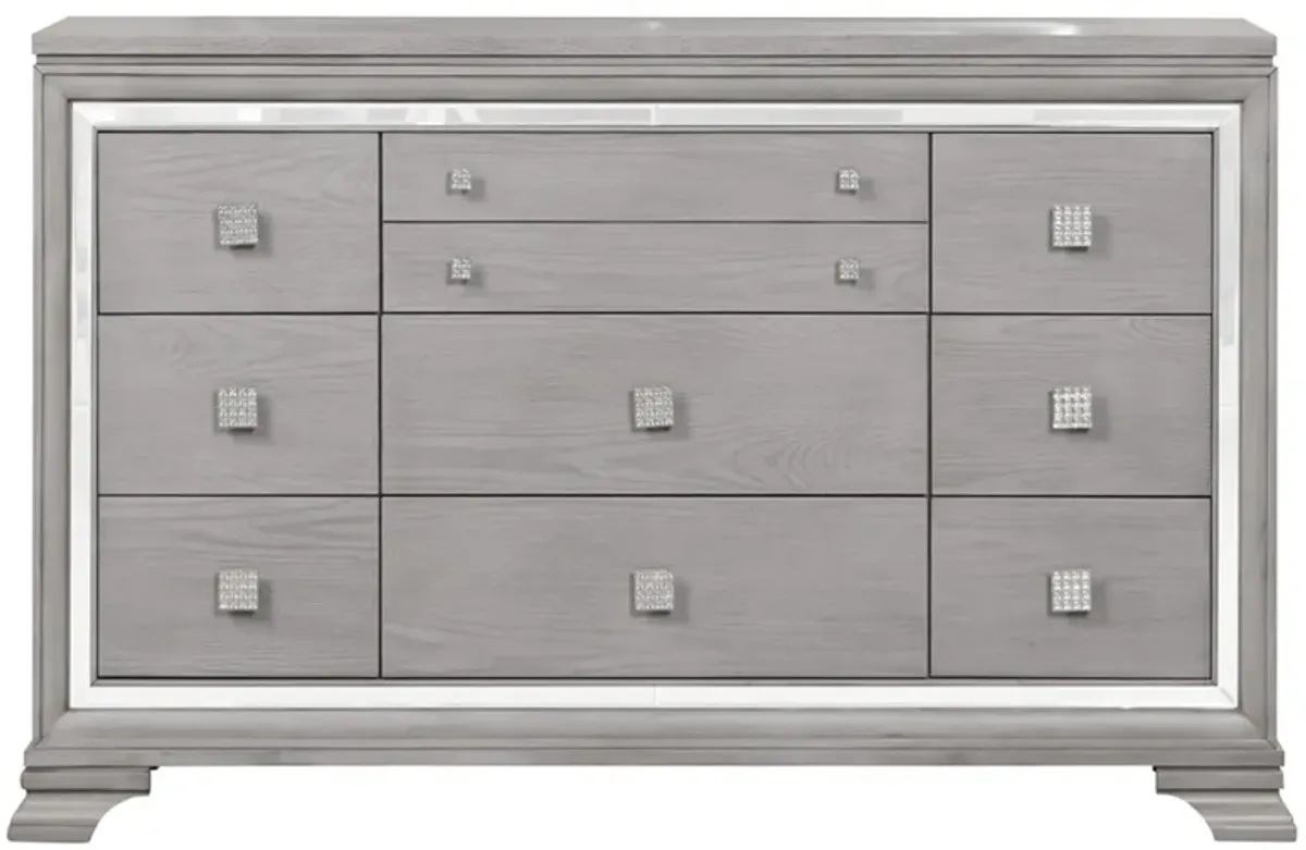 Padua Dresser in Washed Gray by Glory Furniture