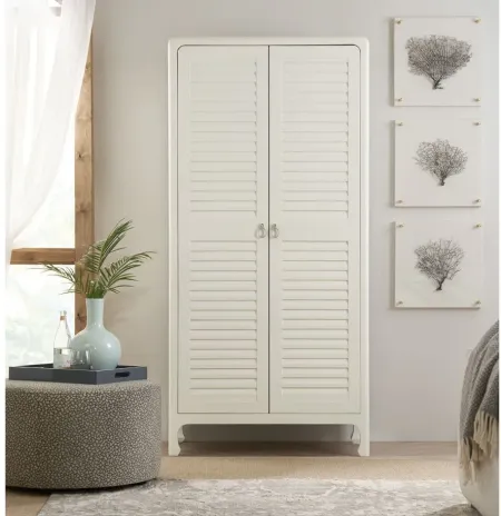 Cape May Wardrobe in Shell by Hooker Furniture
