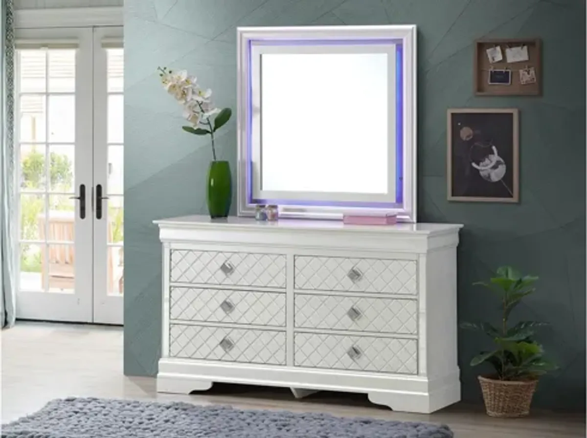 Verona 6-Drawer Bedroom Dresser