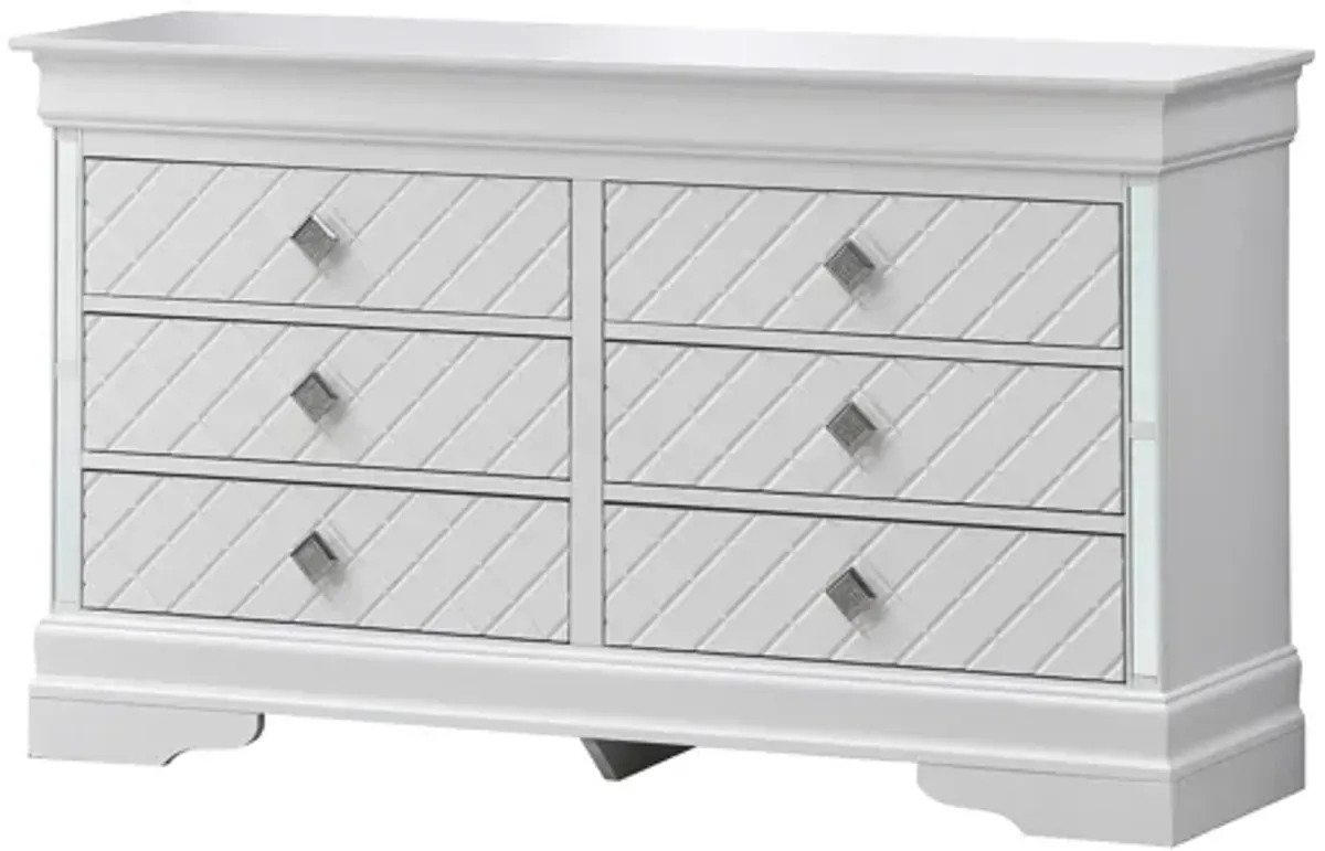 Verona 6-Drawer Bedroom Dresser