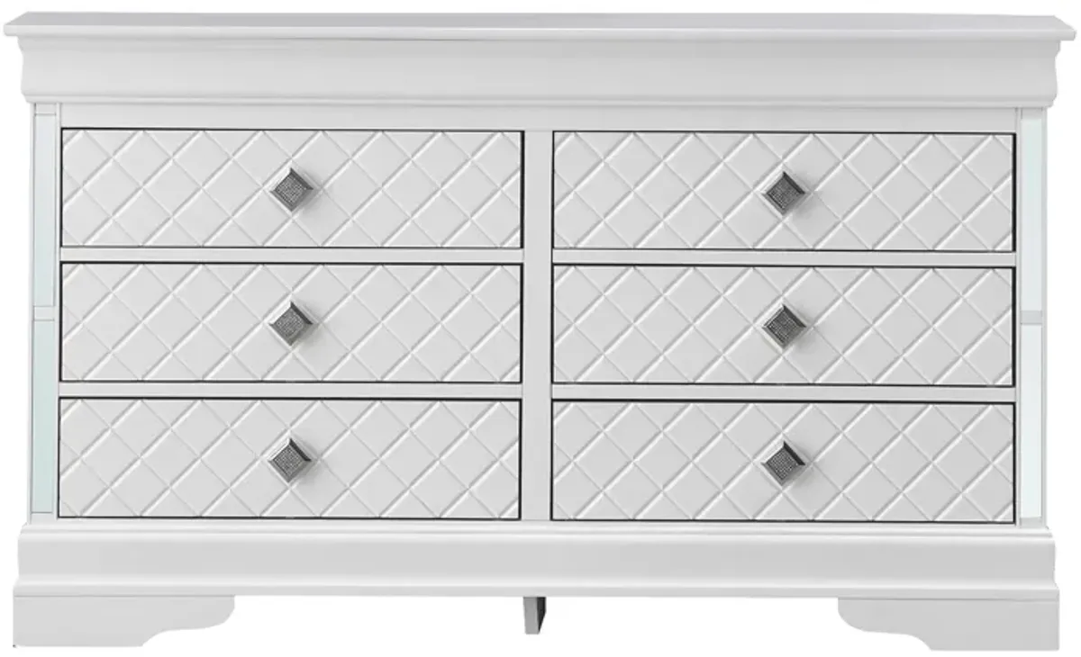 Verona 6-Drawer Bedroom Dresser