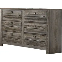 Bateson Bedroom Dresser in Weathered Gray by Crown Mark