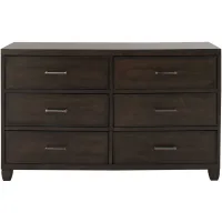 Kade Dresser in Charcoal Gray by Hillsdale Furniture