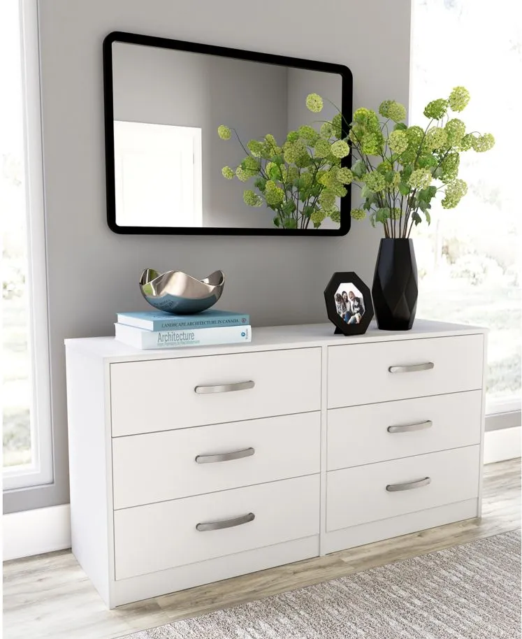 Flannia Dresser in White by Ashley Express