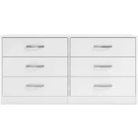 Flannia Dresser in White by Ashley Express