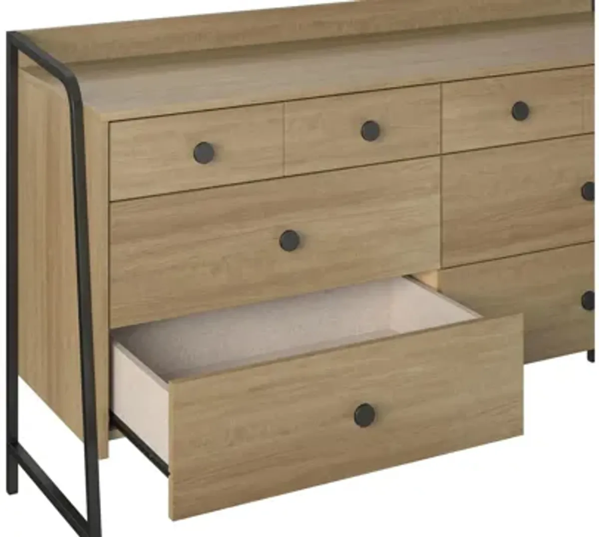 Bushwick Wide 6 Drawer Dresser by Novogratz